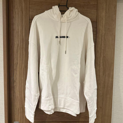 JIL SANDER+ Jil Sander logo print hoodie #QYFG73