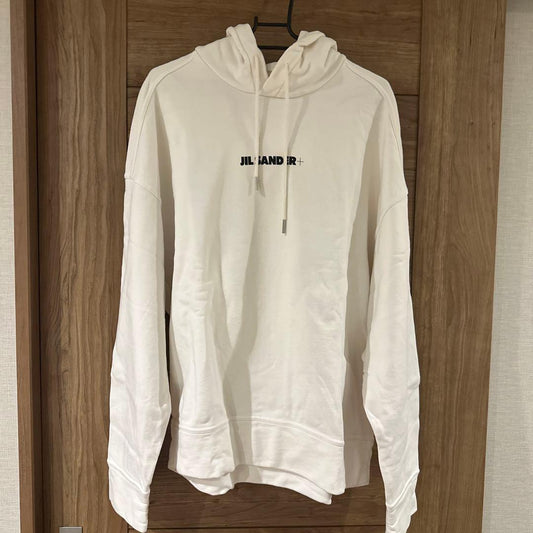 JIL SANDER+ Jil Sander logo print hoodie #QYFG73