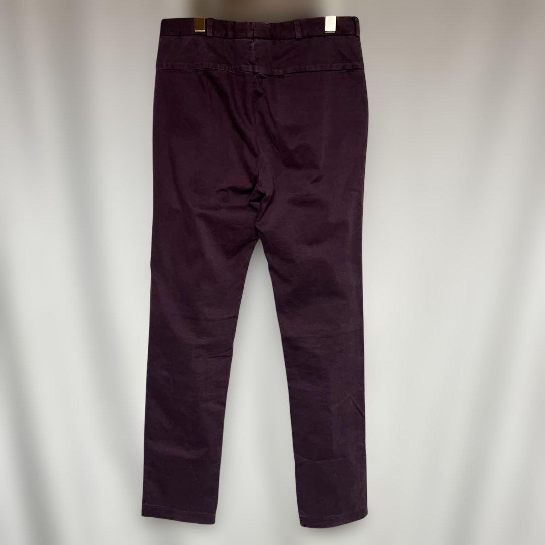 Martin Margiela 10 Kokonoe Tag Slim Pants Wine Red Size 44 #QY7B68
