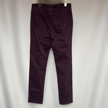Martin Margiela 10 Kokonoe Tag Slim Pants Wine Red Size 44 #QY7B68
