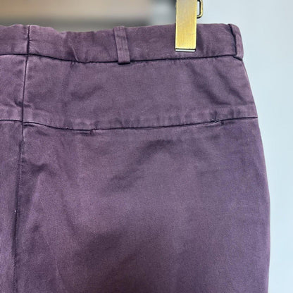 Martin Margiela 10 Kokonoe Tag Slim Pants Wine Red Size 44 #QY7B68