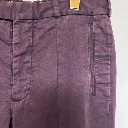 Martin Margiela 10 Kokonoe Tag Slim Pants Wine Red Size 44 #QY7B68
