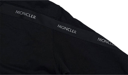 Moncler Reflective Logo Hoodie Black Size S #QYH5MT