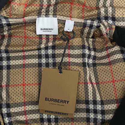 BURBERRY Vintage Check Zip-Up Hoodie, Size M #QYDIJ8