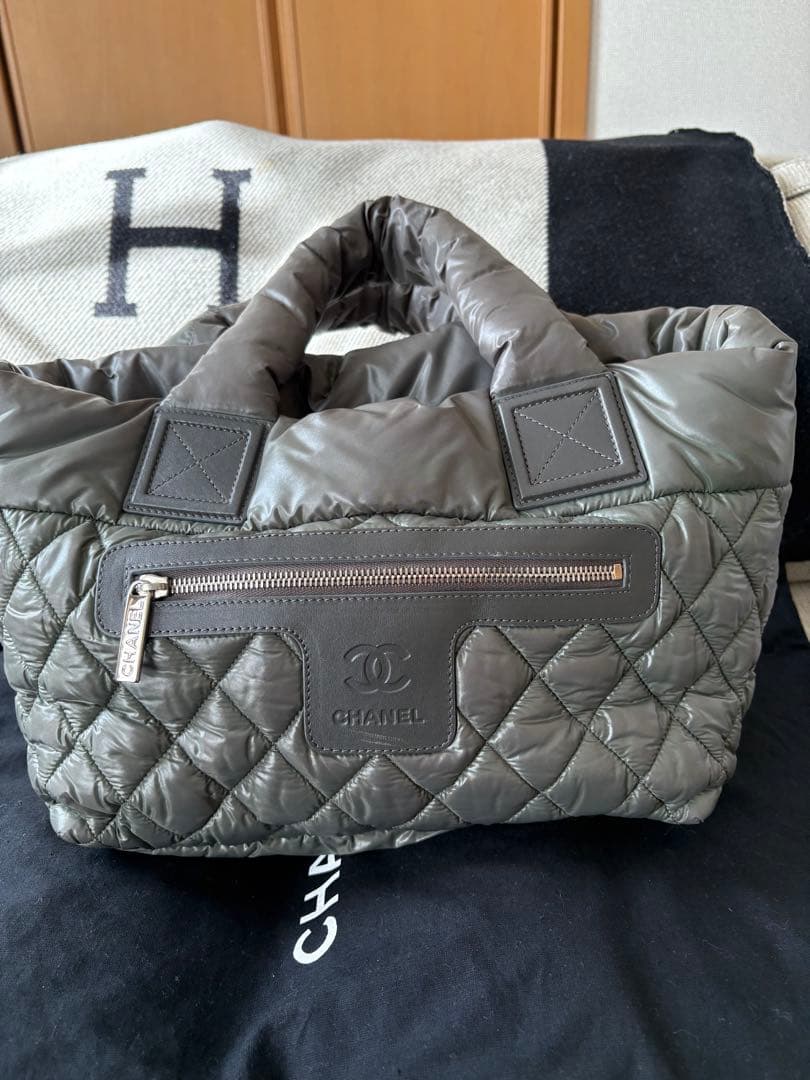 CHANEL Coco Green Handbag #QY38JM