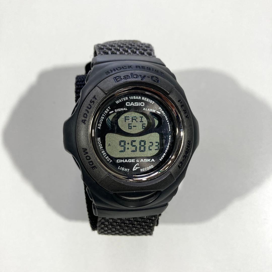 CHAGE and ASKA 20th Anniversary Model Baby-G Watch, Black #QYL8CK