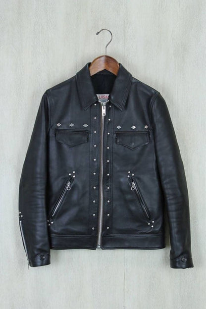 Undercover leather jacket #QY262M