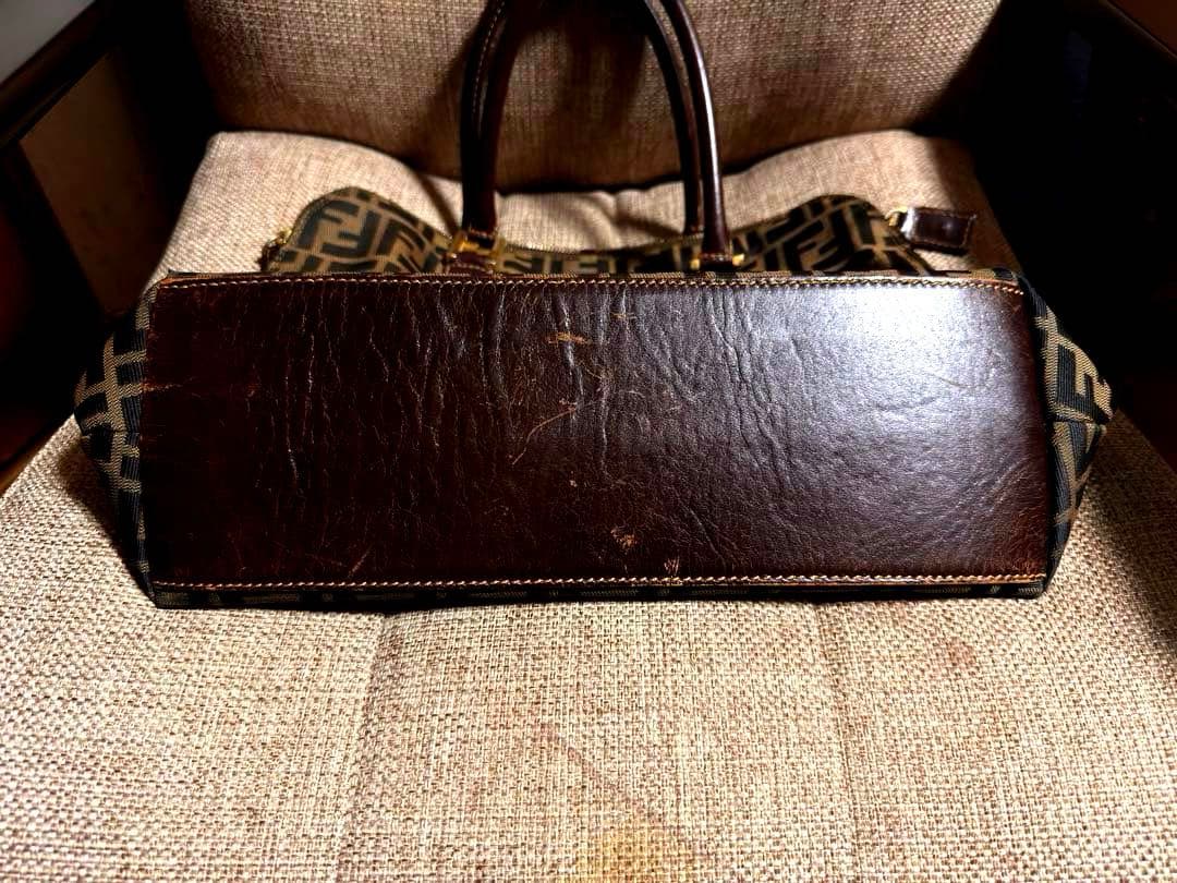 FENDI Zucca Pattern Handbag #QY9GSO