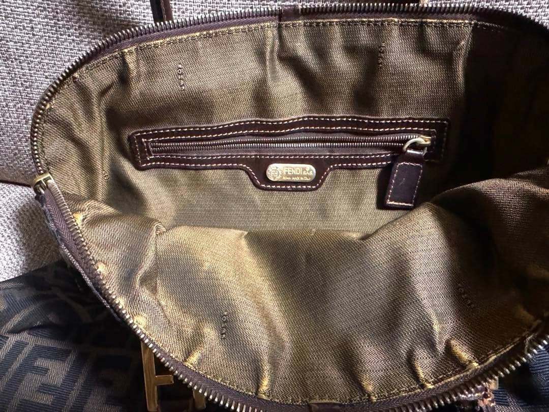 FENDI Zucca Pattern Handbag #QY9GSO