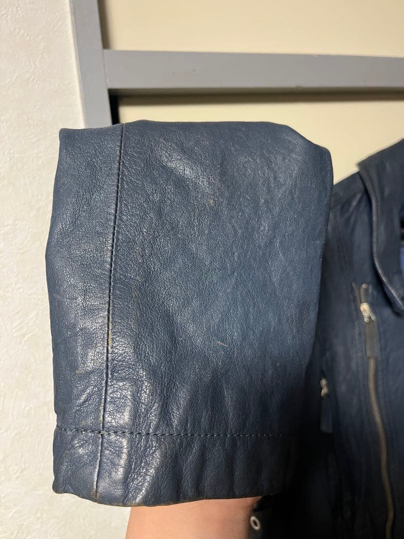 EMPORIO ARMANI leather coat #QYJXM5