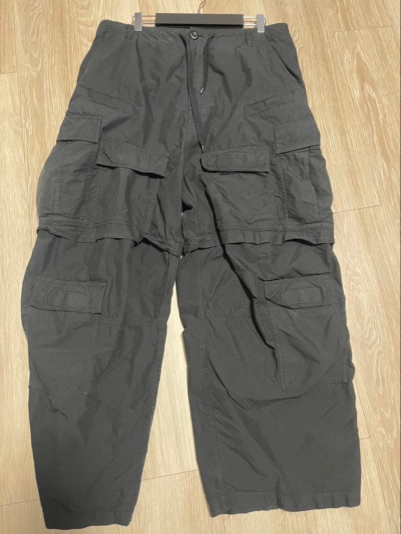BALENCIAGA Cargo Pants Black UNISEX This Week #QYKL72