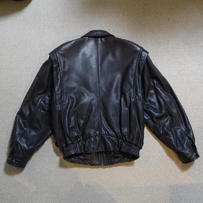 ROBERT COMSTOCK deerskin vintage leather jacket #QYAIQO