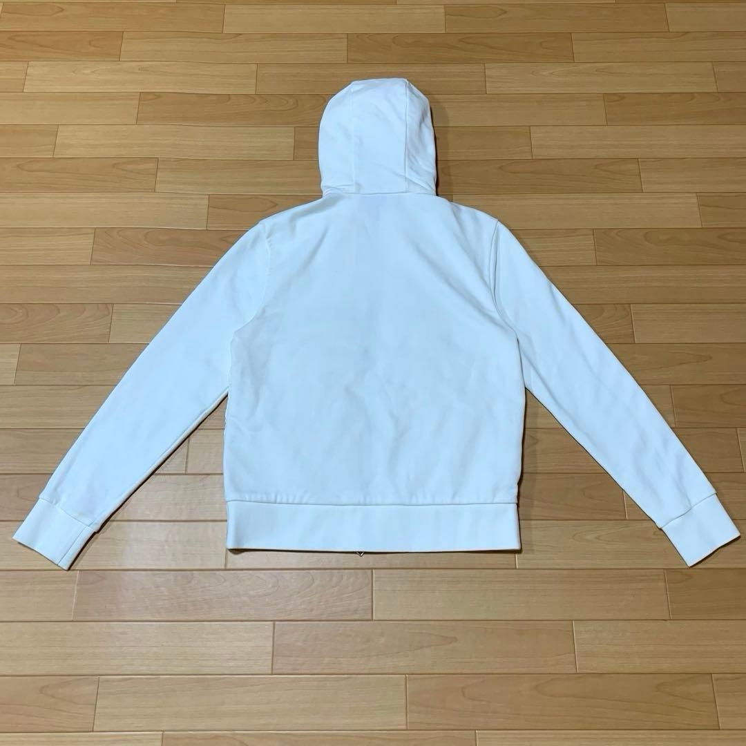 Moncler Down Parka Patch L White 5P79 #QYKDCX