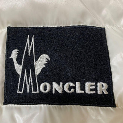 Moncler Down Parka Patch L White 5P79 #QYKDCX