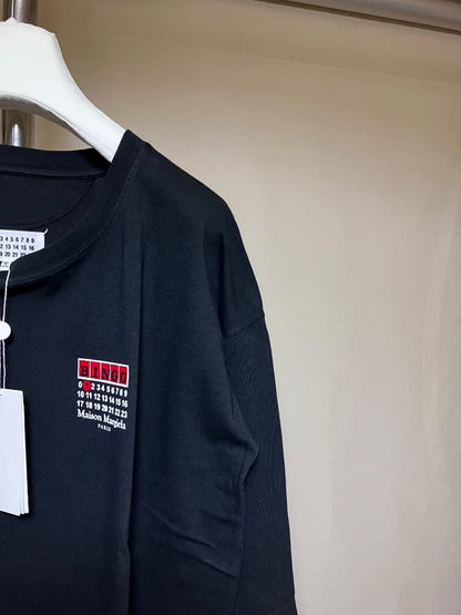 S 25aw Margiela Destroyed Logo Long T-Shirt 18934 #QYDYEX