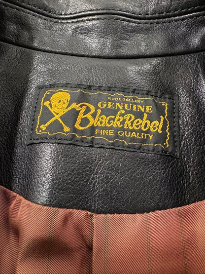 Rude Gallery Black Rebel Leather Tailored Jacket by Yusuke Chiba #QYAIXU