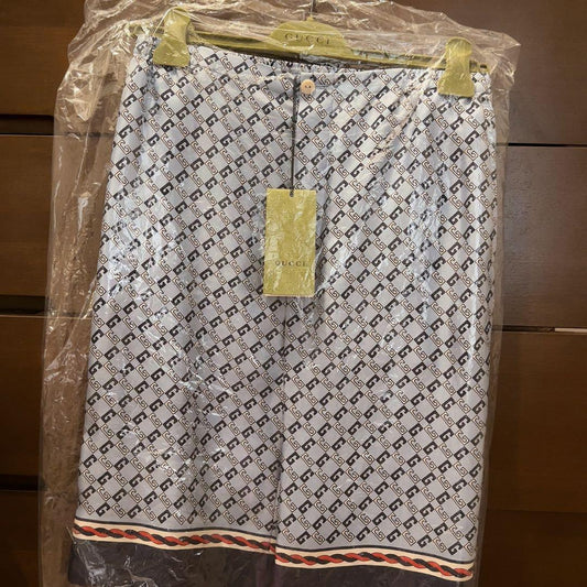 GUCCI GG pattern shorts with tags #PCINWV