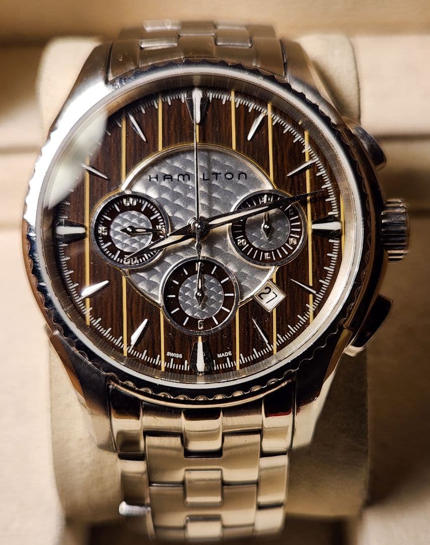 Hamilton Aquariva 1842-piece model Jazzmaster Khaki #QY089X