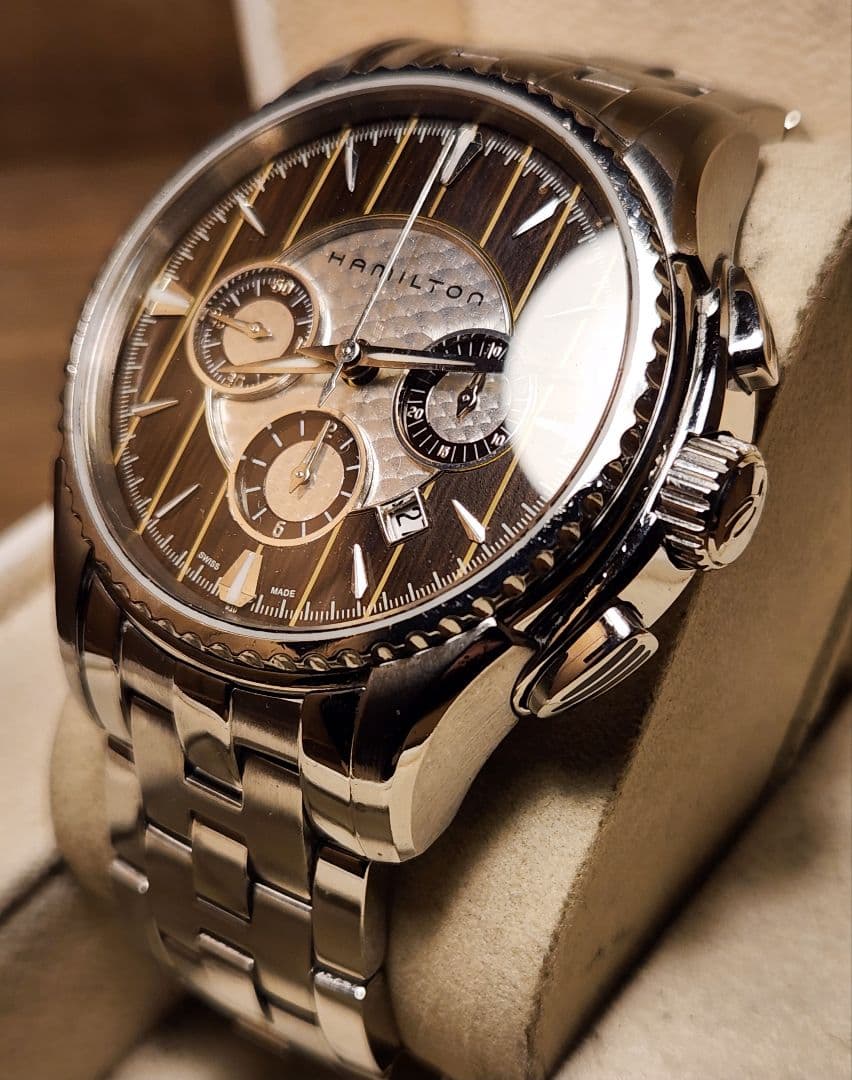 Hamilton Aquariva 1842-piece model Jazzmaster Khaki #QY089X