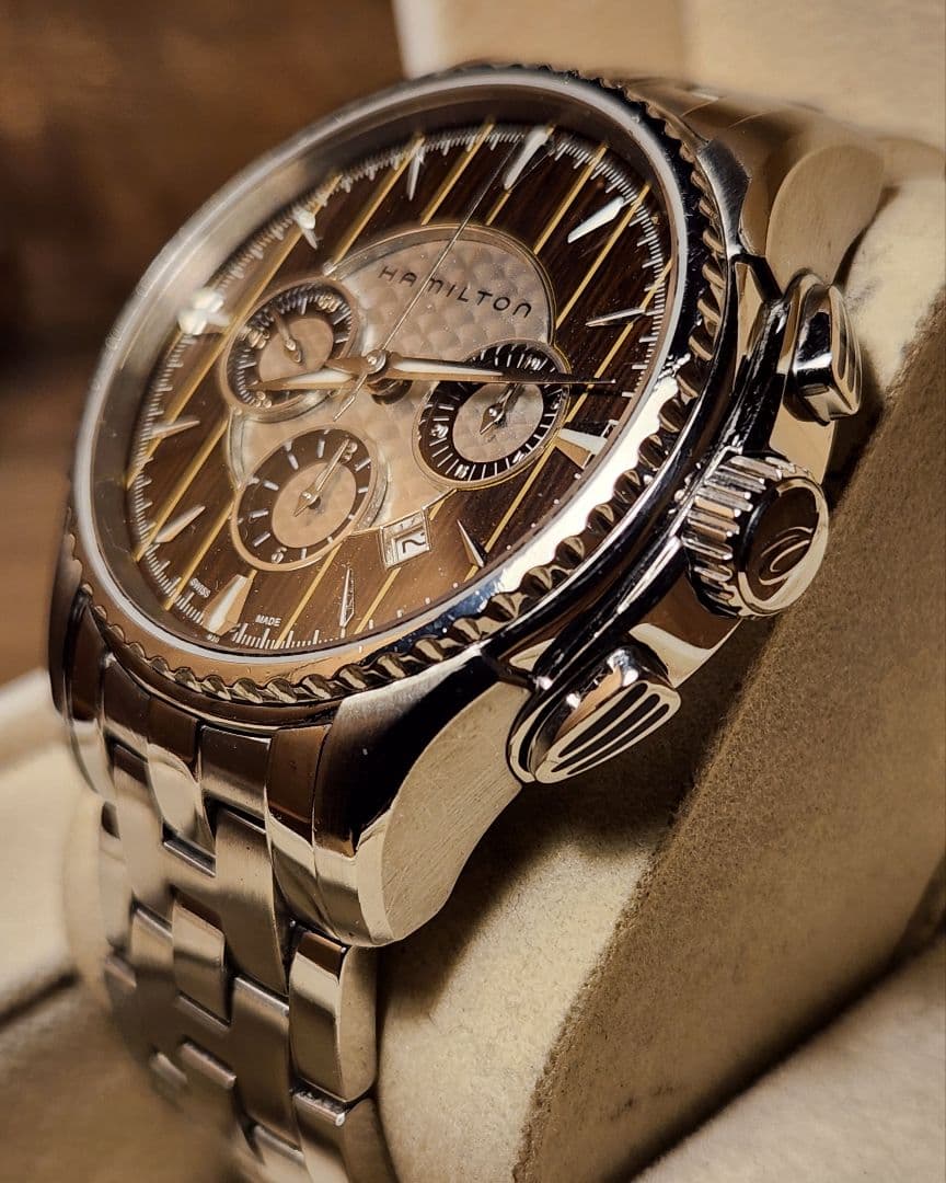 Hamilton Aquariva 1842-piece model Jazzmaster Khaki #QY089X
