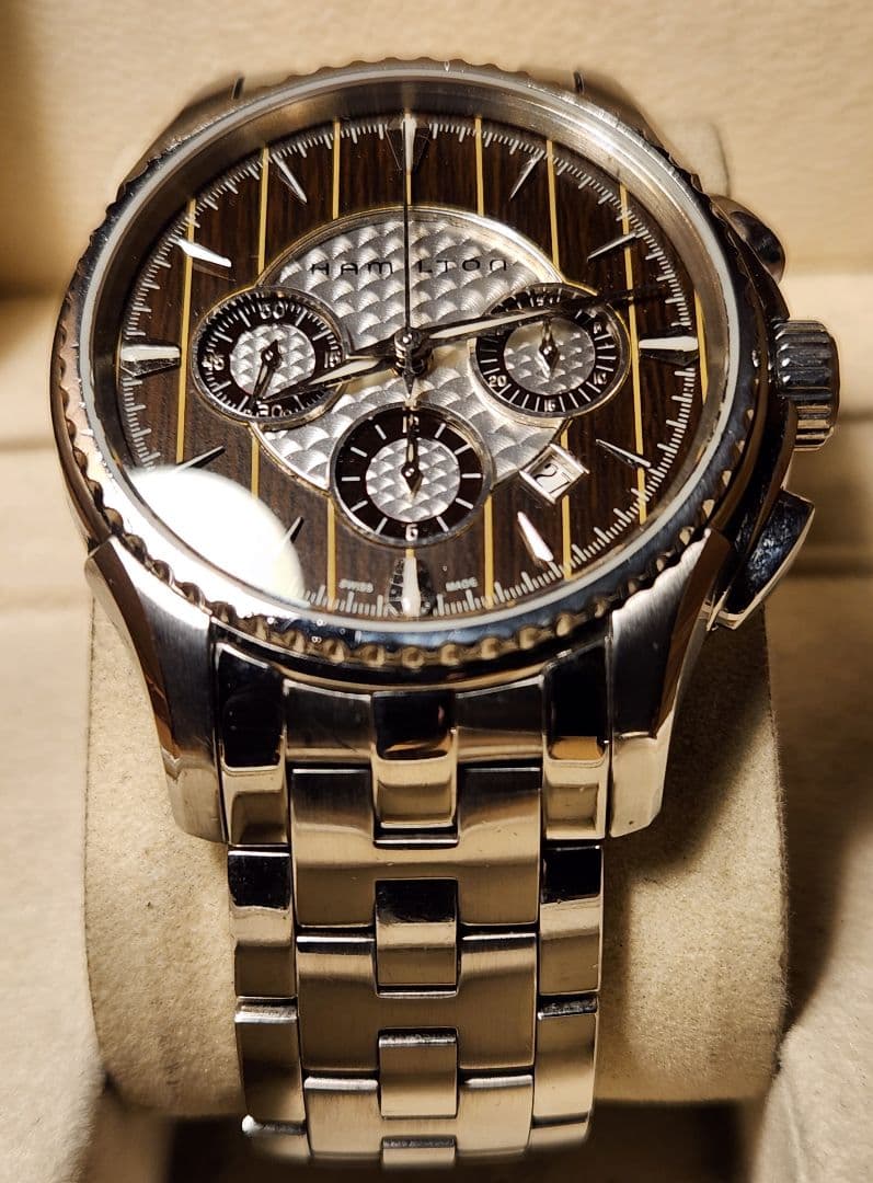Hamilton Aquariva 1842-piece model Jazzmaster Khaki #QY089X