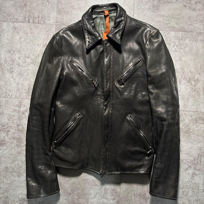 Archive incarnation leather jacket CCP Carpe #QY6GFG