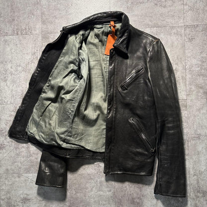 Archive incarnation leather jacket CCP Carpe #QY6GFG