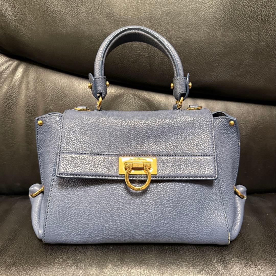 Ferragamo Sofia bag blue #QYL1X0
