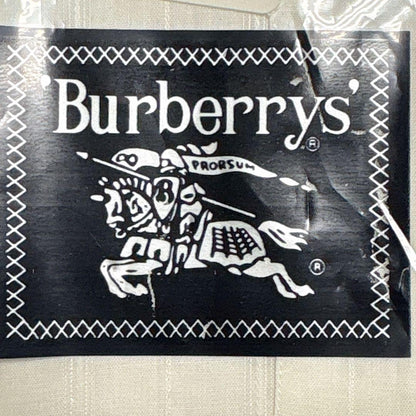 Burberry's White Knight Shirt, Sizes 43-82 #QYAQ35