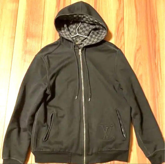 LOUIS VUITTON Damier Graphite Parka LV #QY67TW