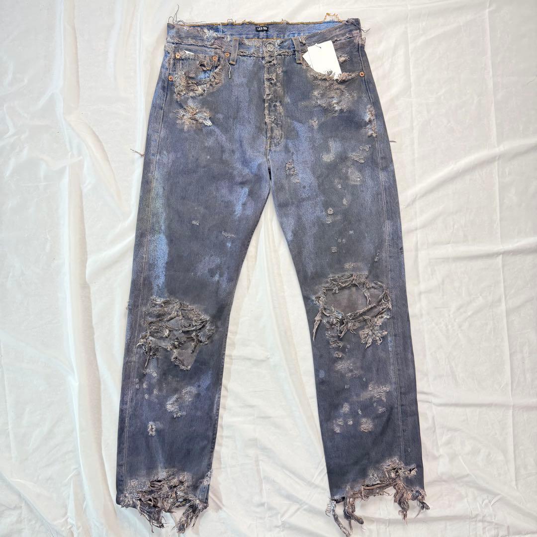 Les Six Levi's Remake Destroy Denim #QYGC1E