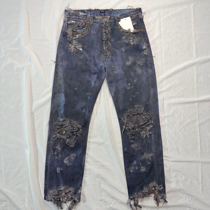 Les Six Levi's Remake Destroy Denim #QYGC1E