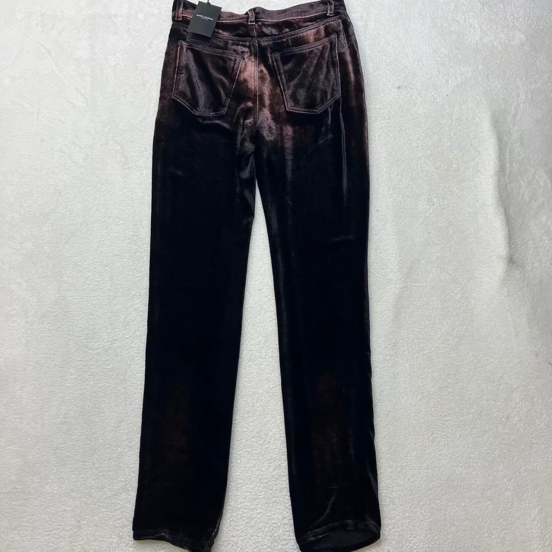 Tagged Saint Laurent Paris velour pants #QYELCL