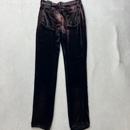 Tagged Saint Laurent Paris velour pants #QYELCL