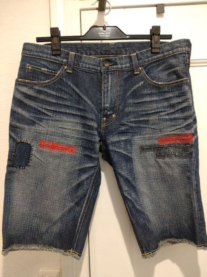 Size Number Nine Patched Half Denim Pants Soloist #QO8DZD