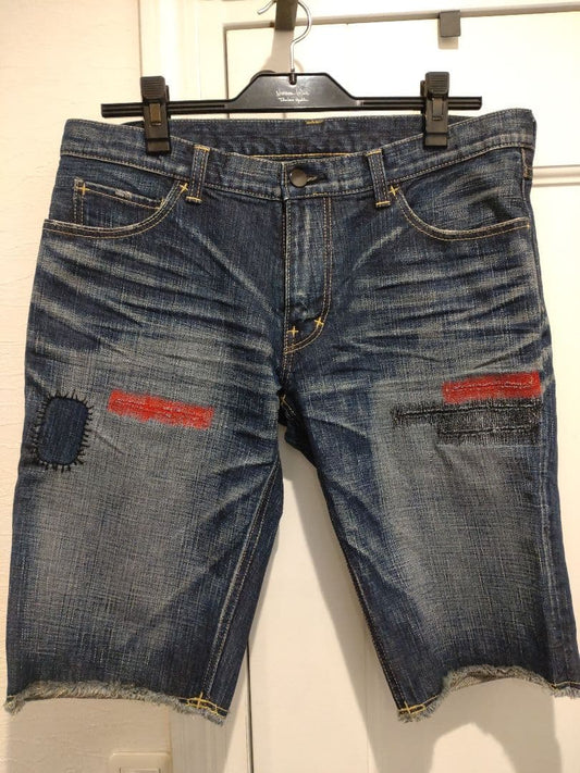 Size Number Nine Patched Half Denim Pants Soloist #QO8DZD