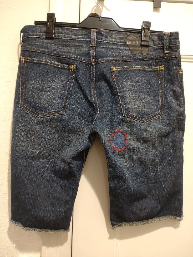 Size Number Nine Patched Half Denim Pants Soloist #QO8DZD