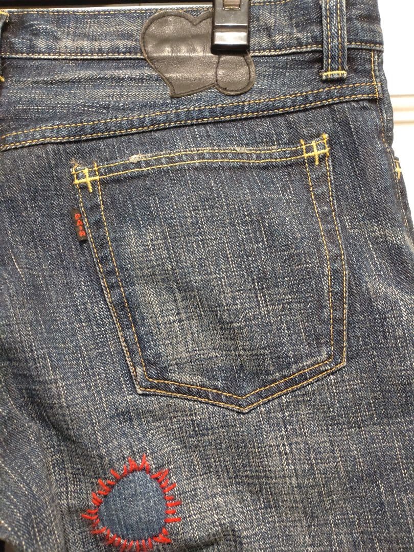 Size Number Nine Patched Half Denim Pants Soloist #QO8DZD