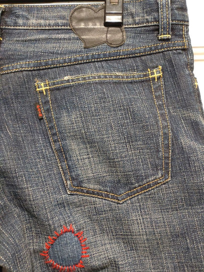 Size Number Nine Patched Half Denim Pants Soloist #QO8DZD