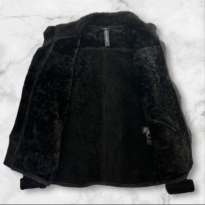 Approximately 30 GIORGIO BRATO Mouton Jacket 44 Sheepskin #QYL8JW