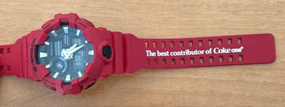 CASIO G-SHOCK GA-700 Coca-Cola Red Watch #QYAXL1