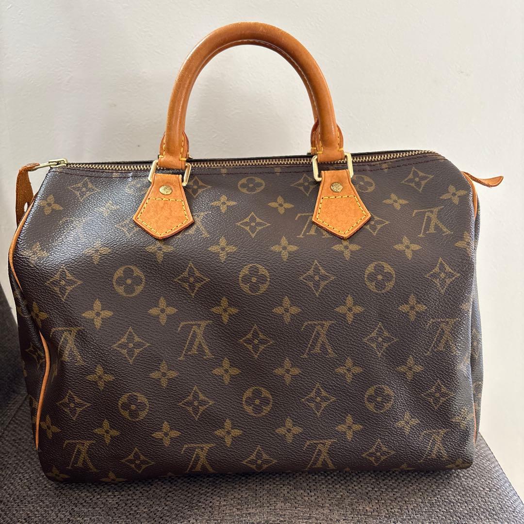 Louis Vuitton Monogram Speedy 30 Handbag Classic #QYBDHA