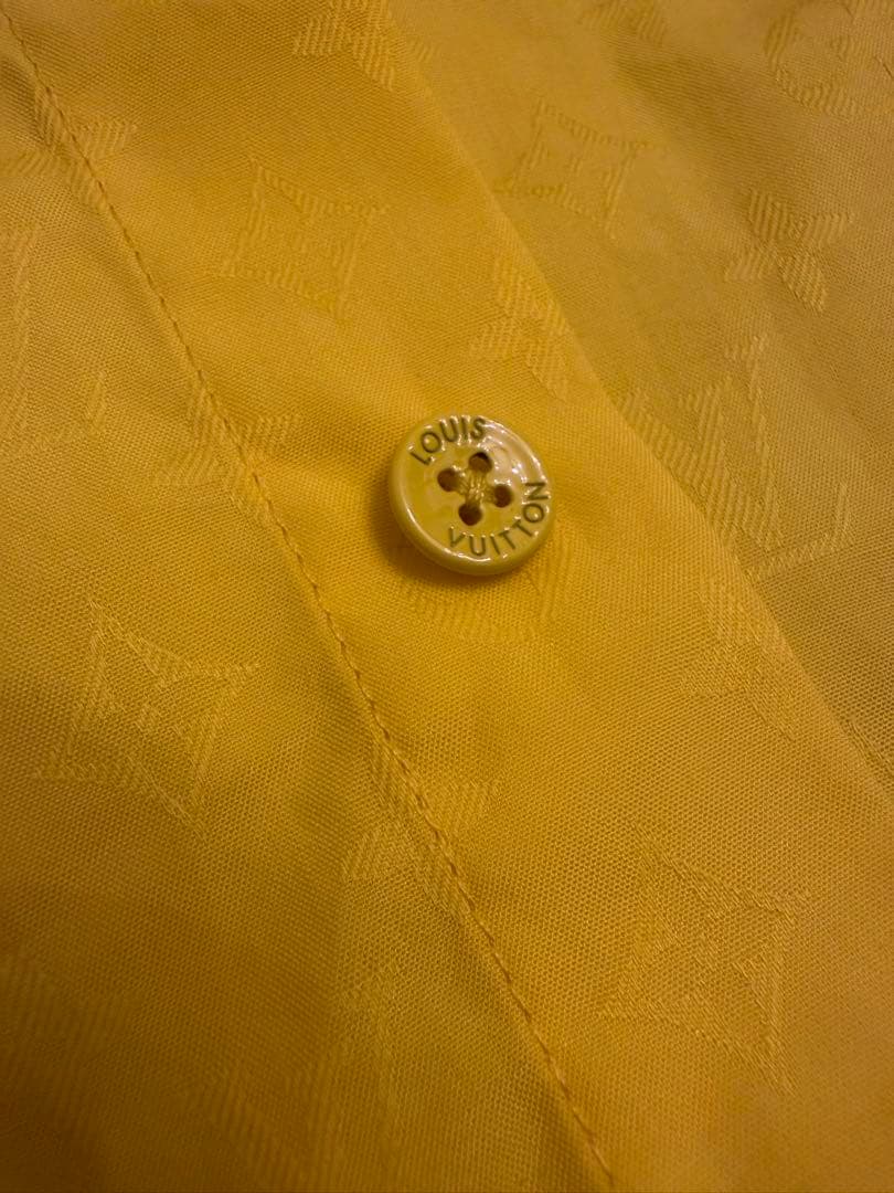 LOUIS VUITTON Yellow Long Sleeve Shirt #QYEDC9