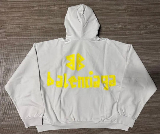 BALENCIAGA Tape Logo Hoodie #QY2KPO