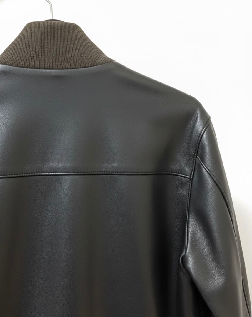 Y'2 LEATHER A1 Leather Jacket, XL #QYCGGE