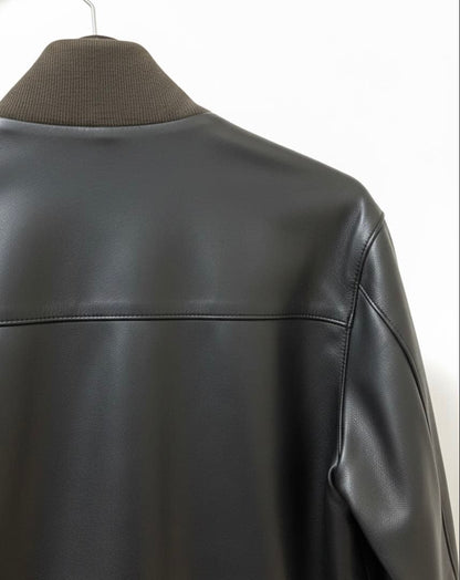 Y'2 LEATHER A1 Leather Jacket, XL #QYCGGE