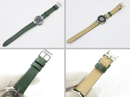 Gucci Quartz Watch with Black Side Shelly Strap, Non-Original Strap 1871 #QYKLAR