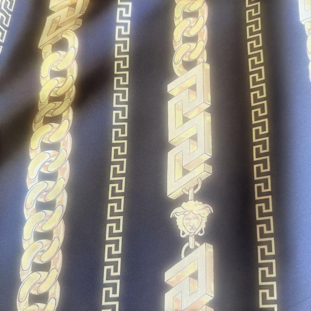 VERSACE Men's Silk Shirt Size 46 #QYD2ZQ