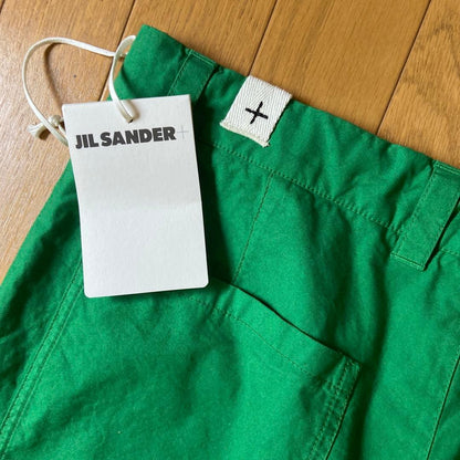 JIL SANDER Green Chinos, Size 48 #QYDIFJ