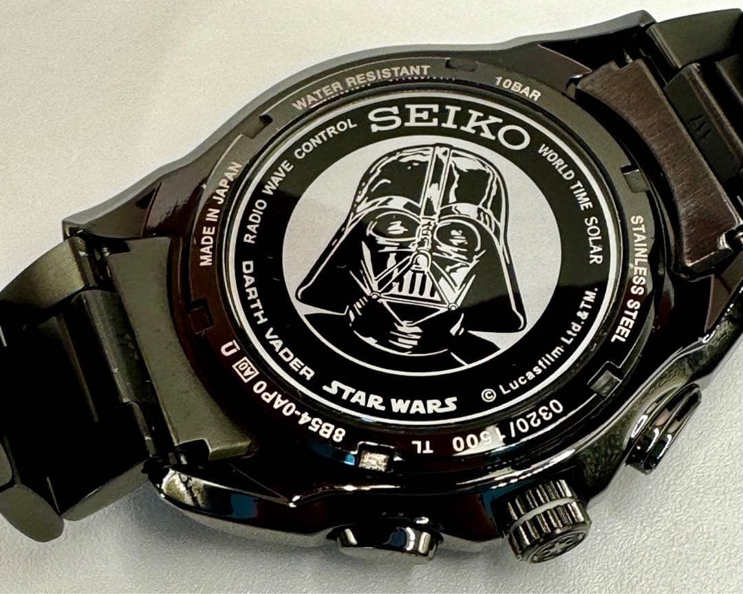 SEIKO STAR WARS Seiko World Time Solar Radio Wave #PG38TE